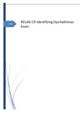 2022 CH Identifying Dysrhythmias Exam RELIAS