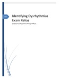 2023 Identifying Dysrhythmias Exam Relias Detailed Test Report for&colon; Shivrajsinh Rana 