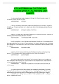 6521 MIDTERM EXAM QUESTIONS AND ANSWERS GRADE A&plus; ALL ANSWERS  100&percnt; CORRECT&period;