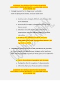 LEADERSHIP 204 HESI EXAM QUESTIONS AND ANSWERS 100&percnt;CORRECT&sol;VERIFIED BEST RATED A&plus; GUARANTEED SUCCESS LATEST UPDATE 2022