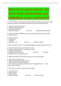 WGU C213 AMLS EXAM - 50 POST TEST QUESTIONS AND ANSWERS 100%- ACCURATE