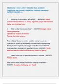 TBS PHASE 1 EXAM LATEST 2024-2025 REAL EXAM 295 QUESTIONS AND CORRECT ANSWERS &lpar;VERIFIED ANSWERS&rpar;  ALREADY GRADED A&plus;&period;
