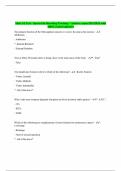 Mod&period; &num;1 Test - Sports On-Boarding Training &ndash; Arthrex exam 2024&sol;2025 with 100&percnt; correct answers
