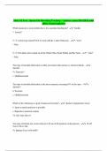 Mod&period; &num;2 Test - Sports On-Boarding Training &ndash; Arthrex exam 2024&sol;2025 with 100&percnt; correct answers