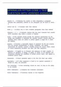 SPRINKLER FITTER CODE 1 TEST QUESTION WITH VERIFIED ANSWERS&period;