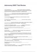 Astronomy DSST Test Review questions and answers rated A&plus; 2025&sol;2026