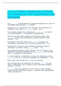 S-12 CITYWIDE SPRINKLER SYSTEMS&comma; S12 SPRINKLER TEST QUESTIONS AND ANSWERS&period;