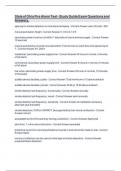 State of Ohio Fire Alarm Test - Study Guide Exam Questions and Answers&period;