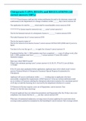 Chiropractic LAWS&comma; RULES&comma; and REGULATIONS &lpar;All correct answers 100&percnt;&rpar;