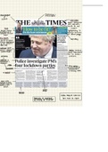 The Times front cover annotated - eduqas 