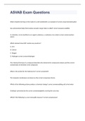 ASVAB Exam 2023 WITH 100&percnt; CORRECT ANSWERS