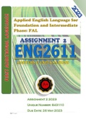 ENG2611 Assignment 2 - 2023 S1 - Answers