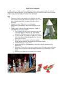 lab report assignment for bottle rocket experiment 