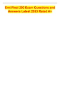Emt Final 200 Exam Questions and Answers Latest 2023 Rated A&plus;