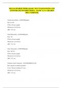 Relias Dysrhythmia Basic Test 35 Questions and Answers 2023 Dysrhythmia &ndash; Basic A &lpar; A&plus; GRADED 100&percnt; VERIFIED&rpar;