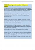 NR 341 Exam 2 practice questions with correct answers&period;