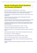 Mendix Certification Exam Questions and Answers &lpar;Graded A&rpar;