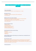 HESI MILESTONE 2 -with 100&percnt; verified solutions -2023-2024