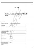  NASM&colon; Weight Loss Specialization &lpar;all&rpar; With Questions And 100&percnt; ALL SURE ANSWERS