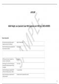   NASM Weight Loss Specialist Exam With Questions And 100&percnt; ALL SURE ANSWERS