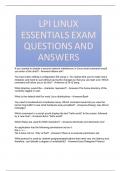 LPI LINUX ESSENTIALS EXAM QUESTIONS AND ANSWERS