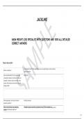   NASM WEIGHT LOSS SPECIALIST WITH QUESTIONS AND 100&percnt; ALL DETAILED CORRECT ANSWERS