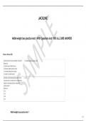   NASM weight loss practice test 1 With Questions And 100&percnt; ALL SURE ANSWERS