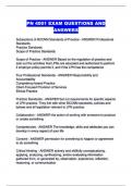  PN 4001 EXAM QUESTIONS AND ANSWERS