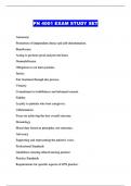  PN 4001 EXAM STUDY SET