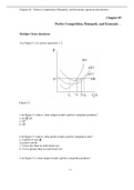 Chapter 05 - Perfect Competition&comma; Monopoly&comma; and Economic question and answers