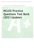 ATI NCLEX QUESTIONS & ANSWERS RATIONALES, LATEST NUR 101 NCSBN TEST BANK - for the NCLEX-RN & NCLEX-PN: LATEST