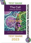 Exam Resources - The Cell&colon; A Molecular Approach 9th Edition by Geoffrey Cooper&comma; Kenneth Adams - Complete&comma; Updated & Latest Version&period; All Chapters  Included&period;