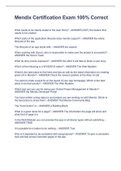 Mendix Certification Exam 100&percnt; Correct
