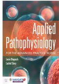 TEST BANK APPLIED PATHOPHYSIOLOGY FOR THE ADVANCED PRACTICE NURSE 1ST EDITION DLUGASCH COMPLETE GUIDE RATED A+