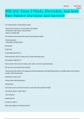 NSG 26 Exam 3 Fluids&comma; Electrolyte&comma; And Acid-Base Balance Questions And Answers