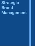 Summary Strategic Brand Management (IOB4-B1-22)