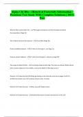 Alpha Chi Rho - Historical Fraternity Information - Postulant Test Study With Complete Solutions &vert; 100&percnt; Pass