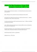 Alpha Chi Rho Postulancy Exam WAlpha Chi Rho Postulancy Exam With Complete Solutions &vert; 100&percnt; Passith Complete Solutions &vert; 100&percnt; Pass