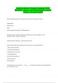 American Board of Surgical Assistants TEST REVIEW - Sutures and Wound Repair&sol; General Surgery &vert; Already Graded