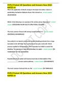PHTLS Pretest All Questions and Answers New 2023 RATED A&plus;