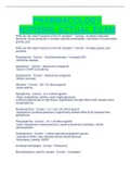 PHARMACOLOGY NURSING ACTUAL EXAM QUESTIONS AND ANSWERS 2023 SOLUTIONS&period;