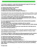 ATI Capstone Proctored Comprehensive Assessment Test B &vert;Actual Test Ques & Ans A&plus;&period;