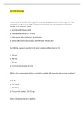 ACLS Post Test&period;