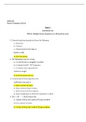 CHEM 120 Exam 2: Chapters 5,6,7,8 (With Answer Key)