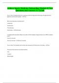 Arthrex Sports Medicine Onboarding Module &num;2 Test Questions and Answers A&plus; Grade