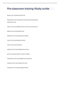 Pre-classroom training Vituity scribe EXAM WITH 100&percnt; QUALITY ANSWERS