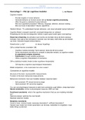 Samenvatting  Introductie tot Cognitive Modellen &lpar;202100010&rpar;