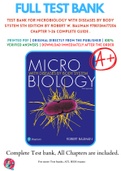 Test Bank For Microbiology with Diseases by Body System 5th Edition By Robert W&period; Bauman 9780134477206 Chapter 1-26 Complete Guide &period;