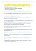 motor vehicle industry license &lpar;with complete solutions&rpar;