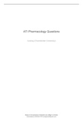 ATI Pharmacology Questions